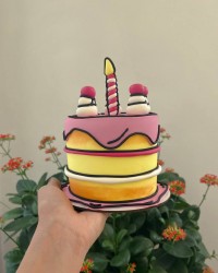 مینی کیک دوبعدی