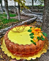 کیک پرتقالی معطر