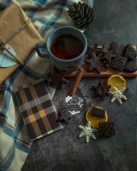 کوکی بدون کره وتخم مرغ
