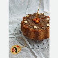 کیک نسکافه و گردو