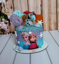 کیک_دخترانه کیک_السا