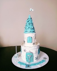 کیک قلعه دخترونه