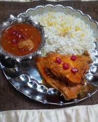 سینه مرغ شکم پر