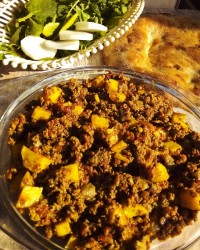 خوراک گوشت چرخ کرده