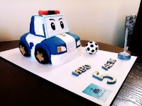 کیک ماشین پلیس