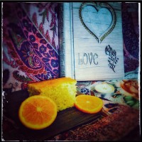 کیک پرتقالی معطر