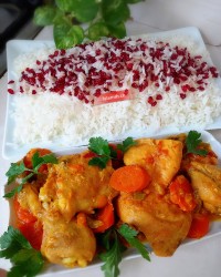 مرغ پر پرتقالی