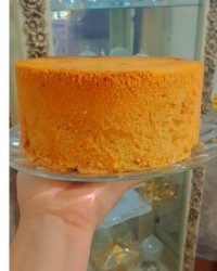 کیک اسفنجی تولد پسرم