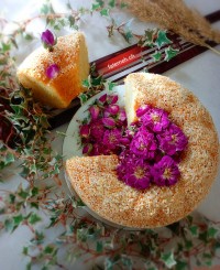کیک کنجدی، پست تقدیمی