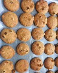 کوکی کشمشی وانیلی داااغ سفارشی