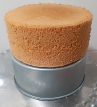 کیک اسفنجی (با شیر)