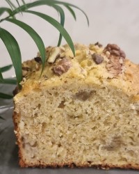 کیک سیب وپوره موز بابافت عالی ایلماه پز❤️❤️