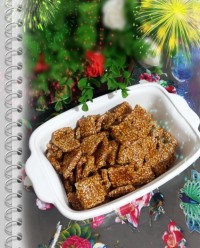 سوهان کنجد وگردو