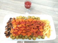 مرغ پاپ کورنی سوخاری