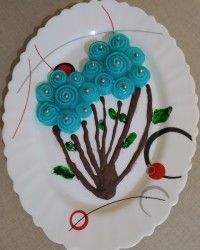 ژله رولی طرح گل