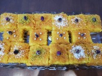 کیک بسبوسه با شعریه