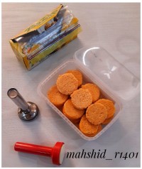 فلافل قالبی منجمد خونگی (تشکر از حضور و همراهی شما مهربونا)