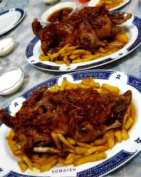 غاز و اردک شکم پرمازندرانی به دوروش