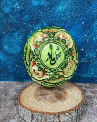 حکاکی هندوانه