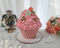 باگر کیک شکلاتی