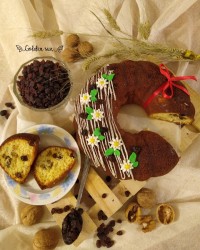 کیک کشمشی گردویی