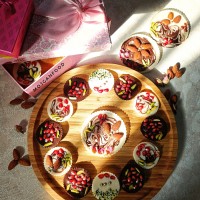 شکلات تخته ای مغز دار