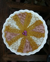 حلوای زعفران 5 شنبه خیرات مادران آسمانی و مادرم