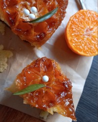 کیک نارنگی برگردان