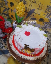 کیک اسفنجی نرمینه (روز مادر)