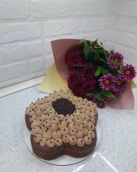 کیک نوتلا با کرم نوتلا