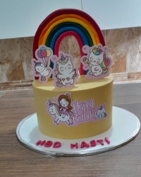 کیک سفارشی وزن ۱ کیلو..