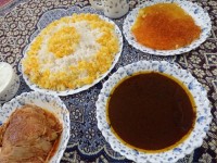 فسنجون مجلسی با مرغ