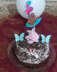 به وقت تولد نازدانه مامان