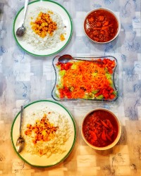 خورش قیمه مرغ