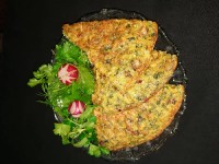 کوکو کلم بروکلی با سبزی رژیمی