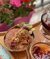 یه دسر خوشمزه با کدو حلوایی