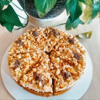کیک شیفون نسکافه ای