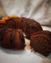 کیک موکا گردویی