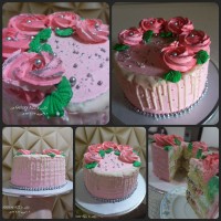 کیک آموزشی کلاس مقدماتی استادسراجی❤️