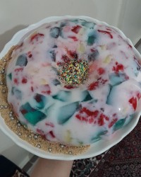 ژله ی خرده شیشه