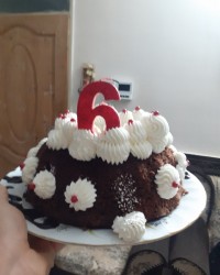 کیک تولد خواهر زاده عزیزم