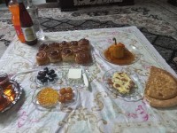 سفره افطاری امروز من