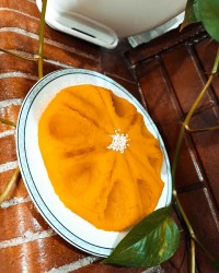 حلوا شیر زعفرانی