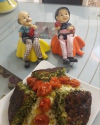 کوکو سبزی متفاوت