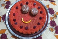 اینم یه کیک خوشمزه دیگه باتزعین دخترم