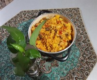دمپختک خوشمزه با ته دیگ خوشمزه تر