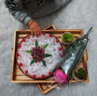 کیک وانیلی