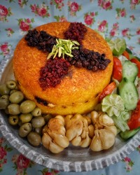 ته چین مرغ تک نفره
