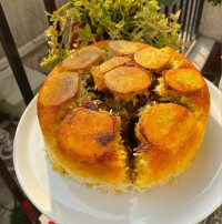 شیرازی های عزیز بگن (غم برپلو یا قنبر پلو)