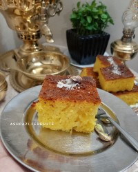 کیک شربتی
